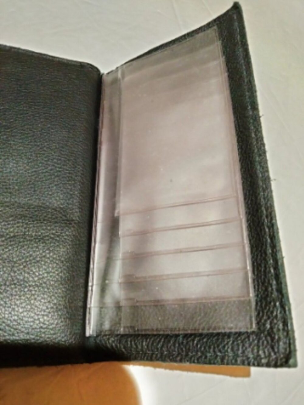 HARLEY-DAVIDSON MENS BLACK LEATHER WALLET - Picture 6 of 8